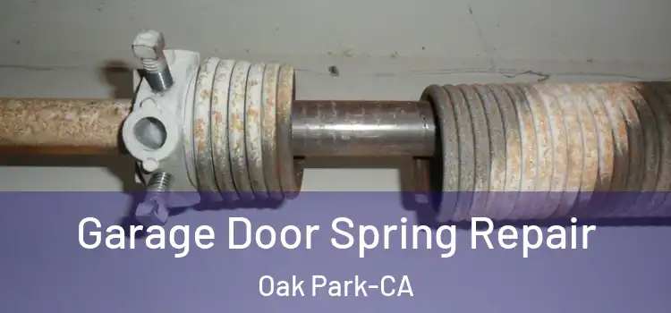  Garage Door Spring Repair Oak Park-CA